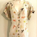 Willow & Clay NWOT  sheer blouse. Sz M Photo 0