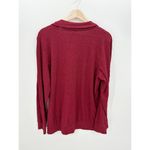 Torrid  Red Relaxed Fit Super Soft Plush Rib Quarter Zip Sweatshirt Women Size 2X Photo 1