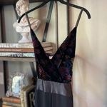 Ramy Brook Paige Floral Sash Belt Wide Leg Jumpsuit Velvet Multi Womens Size 8 Photo 6