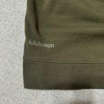 Lululemon Perfectly Oversized Crew Sweatshirt Dark Olive Green Size 12 Photo 9