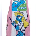 THE SMURFS SMURFETTE CREW SOCKS Pink Photo 1
