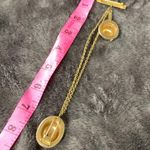Vintage Hat Shaped Chatelaine Pin and Dress Clip Gold Photo 5