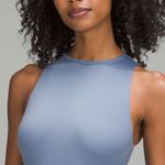 Lululemon Nwot Ultra-Soft Nulu High-Neck Sleeveless Bodysuit Oasis Blue Photo 4