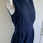 Cynthia Rowley sheath navy blue knee length medium dress Photo 1