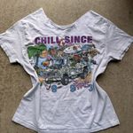 Brandy Melville Vintage 90s Paris 1993 Chill Since 1993 Print women’s top Photo 0