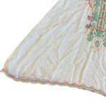 Johnny Was Petunia Embroidered Blouse Tunic Top Bohemian Boho Shirt Size Medium Photo 4