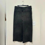 Reformation  Jeans Tazz‎ Maxi Denim Skirt 31 Photo 5