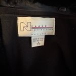 Vintage 90s Nygard Collection Removable Faux Fur Collar Black Cardigan Petite M Size undefined Photo 3