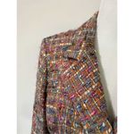 Alouette women jacket 3 buttons pocket made in France size 5 fit US size 10 Orange Photo 4