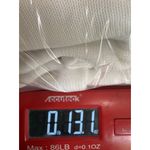 Chico's  4 US XXL White Sweater Tunic Sequin Pullover Knit Short Sleeve Preppy Photo 7