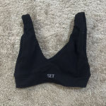 Set Active  Sports Bra Ribbed Photo 0