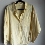 Le lis  Yellow Button Down Shirt Photo 0