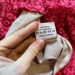 Revolve Miscreants  Cupid Pink lace Strapless Dress with matching Gloves Photo 6