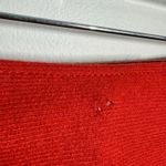 Sisley Wool Skirt Women Orange Zip Closure Classic Quite Luxury Old Money Prep Size 10 Photo 3