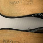 EUC NAOT Vision Black Leather Madras Mules Comfort Shoes Size EU 40 US 9 Photo 1