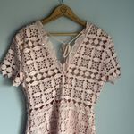 Sandro Paris Manureva Pink Lace Dress 6 Photo 6