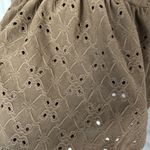 Olivia Rae Womens  Brown Anthropologie Bohemian Eyelet Dress Size Small EUC #7966 Photo 1