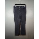 Long Tall Sally LTS Stretch Straight Leg Slight Bootcut Corduroy Pants Gray Size 14 Photo 4