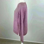 Gap  Textured Knit Sweater in Orchid Haze Size M NWT Photo 2