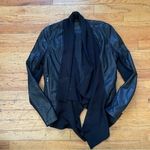 BLANK NYC Drape Front Jacket Size Small Photo 0