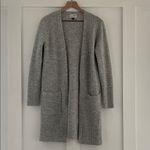 Universal Threads UNIVERSAL THREAD Open Front Long Sweater Knit Textured Cardigan in Gray Size XS Photo 1