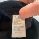 Brandy Melville  Mini Skirt Black Corduroy Sz Sm Distressed hem Photo 3