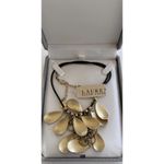 Ralph Lauren Vintage  Necklace Statement Chunky Curb Drops Chain Gold Tone 18”NWT Photo 5