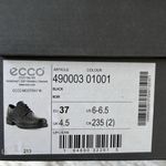 NEW ECCO MODTRAY WOMEN'S LEATHER BLOCK HEEL SHOES IN BLACK size 6 Photo 2