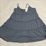 Z Supply  Slate Ruffle Mini Dress Photo 0