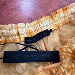 NWT House of Harlow x REVOLVE Alyssa Short in Golden Tie Dye Gold Photo 3