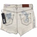 True Religion Caia Fray Hem Skinny Shorts Photo 1