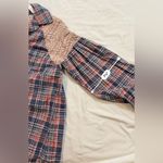 Free People  Women’s Fireside Nights Plaid Button-Down Shirt Photo 14