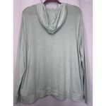 Torrid Sleep Cardigan Womens Size 1 1XL Light Green Hooded Button Front Sweater Photo 4