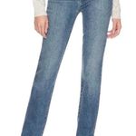 Favorite Daughter The Valentina Shortie Super High Rise Cigarette Jean Indigo 26 Blue Photo 0