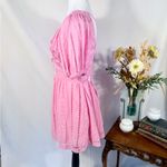 Urban Outfitters Marlee Open Back Eyelet Mini Dress Soft Pink Sz Medium🧡 Photo 7