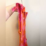 Z&L Europe Women's M Cover Up Mini Dress Flutter Sleeve Multicolor Pink Size M Photo 5