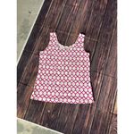 Chico’s Pink White Geometric‎ Print Tank Top Women’s Small Sleeveless Blouse Photo 5