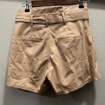 Sofia Jeans by Sofia Vergara Tan/Beige Faux Leather Shorts (2) Photo 1