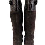 Marc Fisher Agnes Suede/Leather Tall Boots GUC $169 Size 8.5M S3260 Photo 9