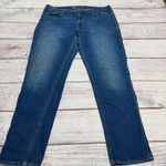 Old Navy  Mid Rise Wow Boyfriend Medium Wash Size 16 Tall Long Photo 0