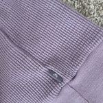 Aritzia Purple TNA Waffle Long Sleeve Photo 1