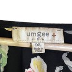 umgee USA Women's 1XL Black Floral Flutter Sleeve Midi Dress Size undefined Photo 5