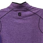 FootJoy  (FJ)‎ Women's Golf Half Zip Mock Neck Purple Jacket Medium Athletic Photo 3