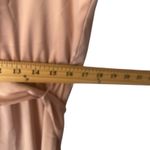 Anne Klein NWT Size Large Dusty Rose Pink Formal Wedding Halter Midi Dress Photo 9