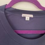Gap Maternity Long Sleeve Drapey Blouse ~ Navy Purple, Modal ~ Women’s Size M Photo 2