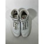 Reebok VTG  Freestyle Hi White Leather High Top Sneaker Women SZ 8 Athletic Shoe Photo 4