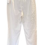 DKNY White Slim Fit Side Slit Dress Pants Size 4 Photo 1