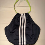 Frankie’s Collective Reworked Adidas Crop Top Black Photo 0
