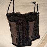 Urban Outfitters Cropped Lace  Top Corset Photo 0