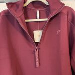Fabletics NWT Burgundy Oversized  Pullover Photo 2
